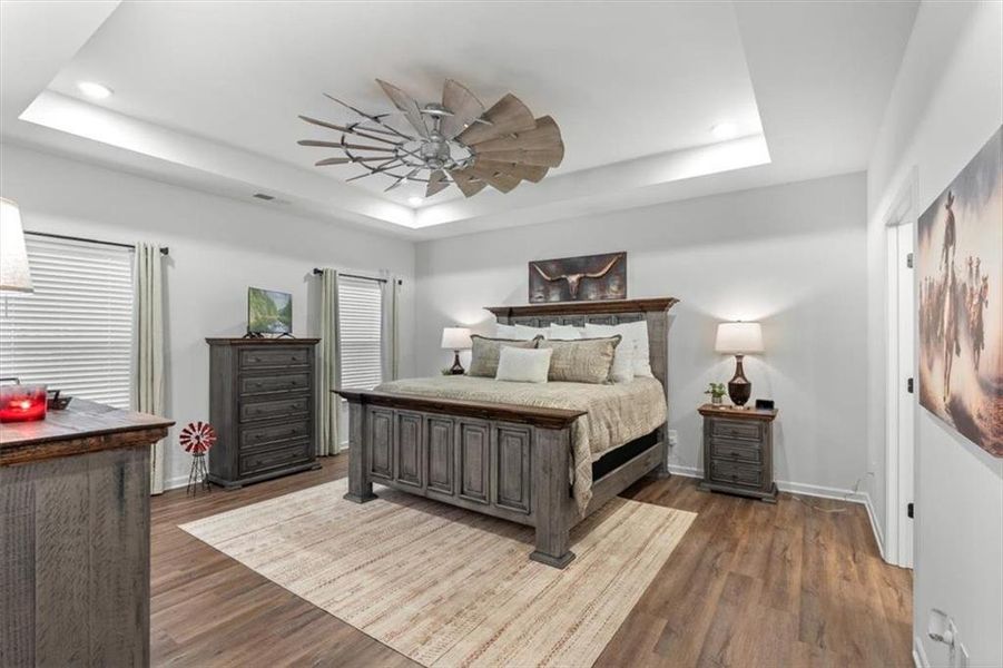 Furnished interior view inside a new home in Laurel Park, Cartersville (Image 33).