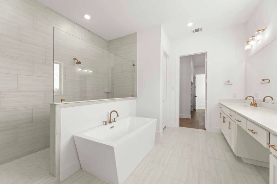 Primary Bathroom Representative Photo featuring the Serene Collection
