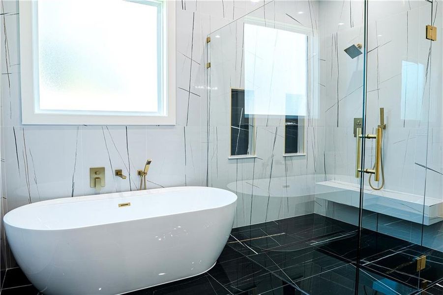 Furnished interior view inside a new home in , Grayson (Image 11).