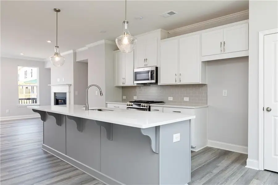 Furnished interior view inside a new home in , Lawrenceville (Image 5).