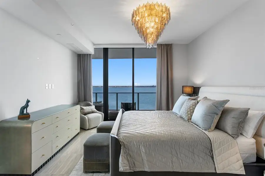 Furnished interior view inside a new home in , Tampa (Image 10).