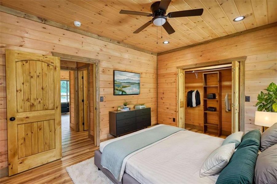 Furnished interior view inside a new home in , Blue Ridge (Image 5).