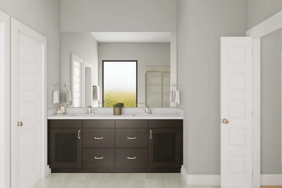 Furnished interior view inside a new home in Trillium, Richmond (Image 10).