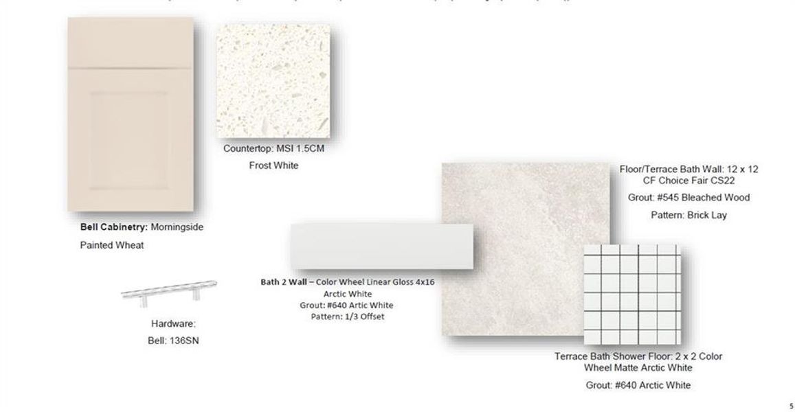 Sample of building materials used in homes in Ward's Crossing Townhomes, Johns Creek (Image 35). Sample of building materials used in homes in Ward's Crossing Townhomes, Johns Creek (Image 35).