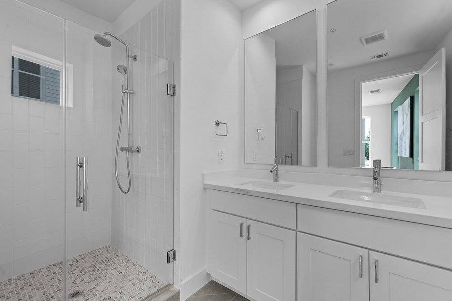 Furnished interior view inside a new home in , Austin (Image 26).