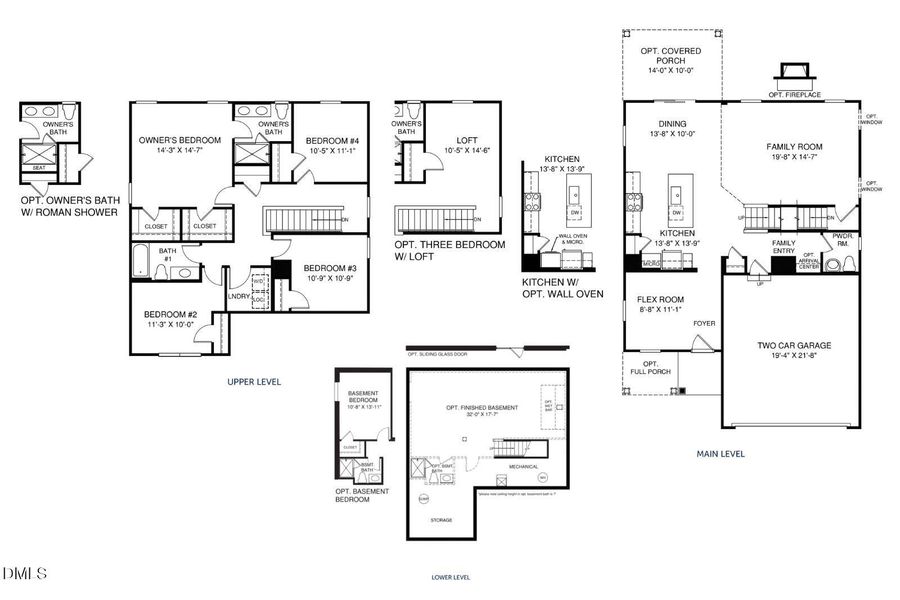 Ballenger Basement Floorplan