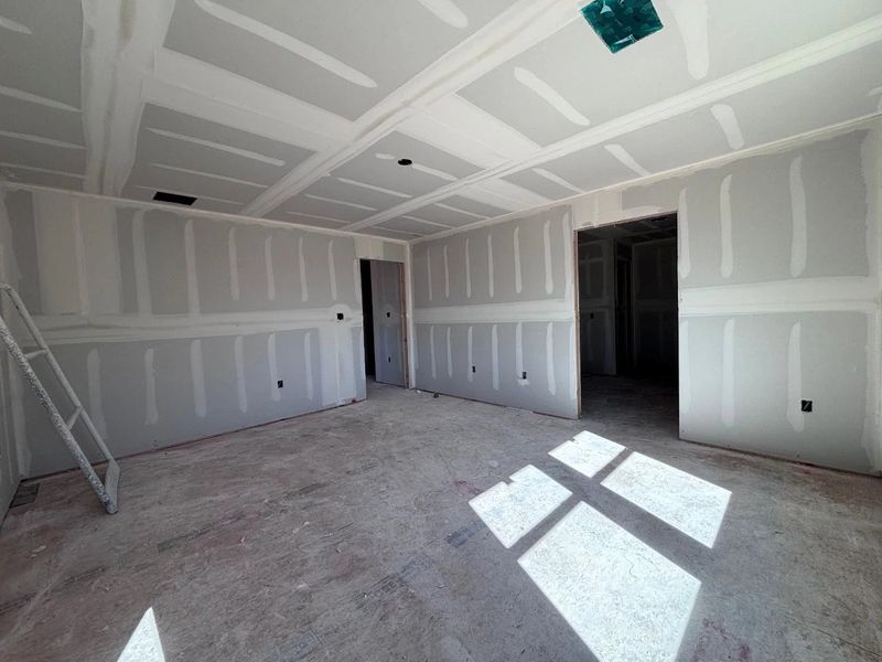 In-progress construction of a new home in The Colony 45s, Bastrop, TX (Image 14).