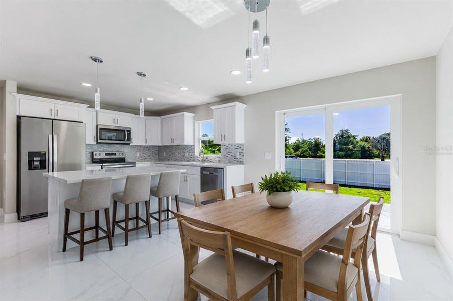 Furnished interior view inside a new home in , Lehigh Acres (Image 9). Furnished interior view inside a new home in , Lehigh Acres (Image 9).