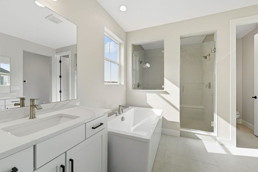 Furnished interior view inside a new home in Macanta Destination Collection, Castle Rock (Image 4).