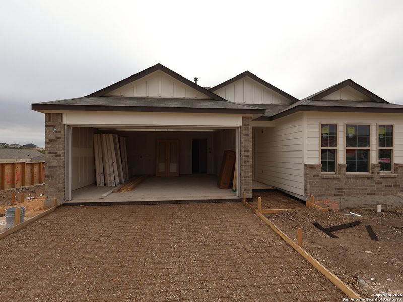 In-progress construction of a new home in Hunters Ranch, San Antonio, TX (Image 24). In-progress construction of a new home in Hunters Ranch, San Antonio, TX (Image 24).