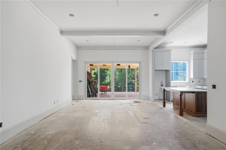 In-progress construction of a new home in , Marietta, GA (Image 30).
