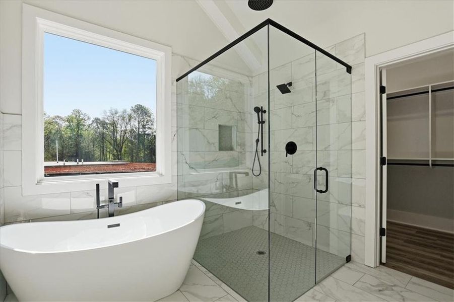 Furnished interior view inside a new home in , Hoschton (Image 13).