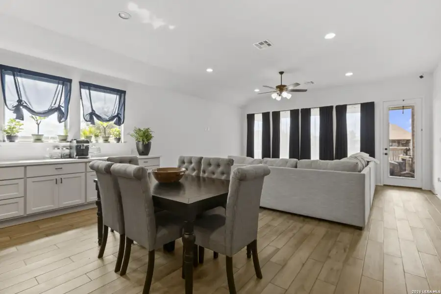 Furnished interior view inside a new home in Meadows of Mill Creek, Seguin (Image 10).