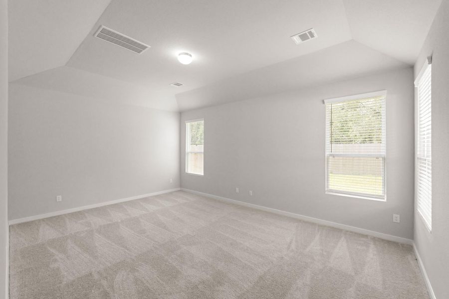 Spacious, unfurnished interior of a new home in Cypresswood Landing, Humble (Image 31).