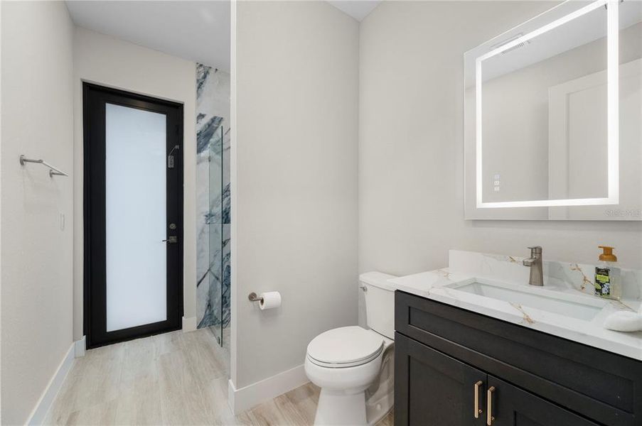 Furnished interior view inside a new home in , Punta Gorda (Image 9).