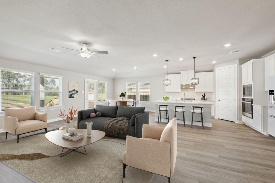 Photo is not of the actual home, but is an inspirational photo of builder’s model home and may depict options, furnishings, and/or decorator features that are not included