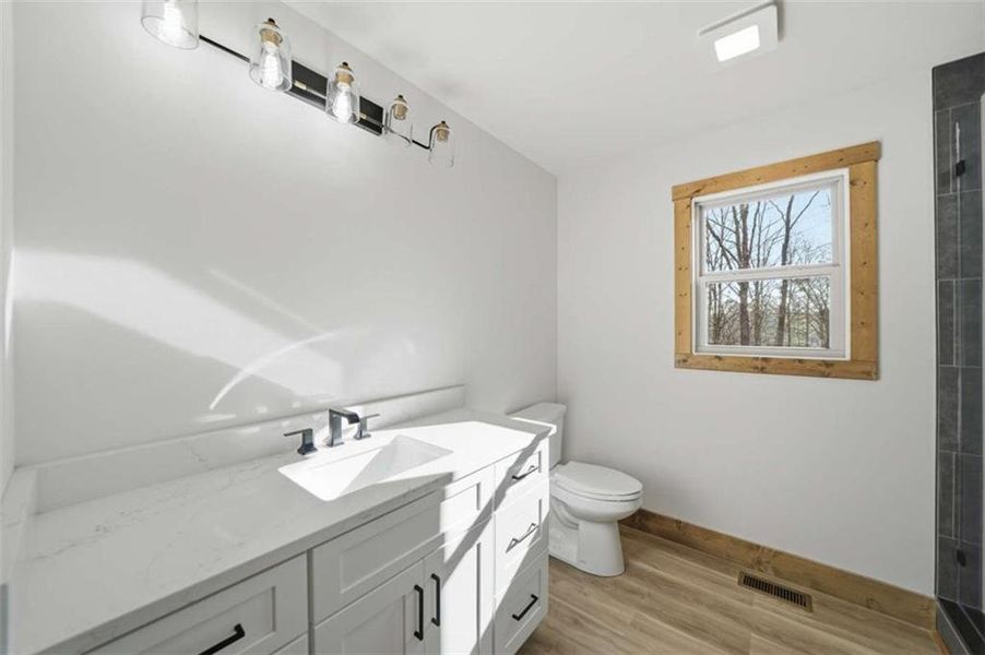 Furnished interior view inside a new home in , Ellijay (Image 12).