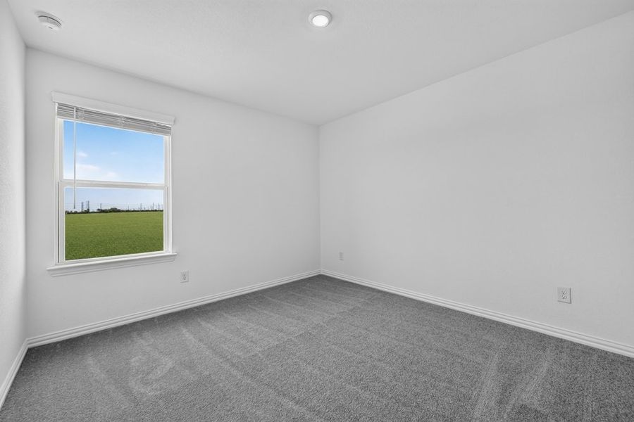 Spacious, unfurnished interior of a new home in Parks at Foster Crossing, Anna (Image 23). Spacious, unfurnished interior of a new home in Parks at Foster Crossing, Anna (Image 23).