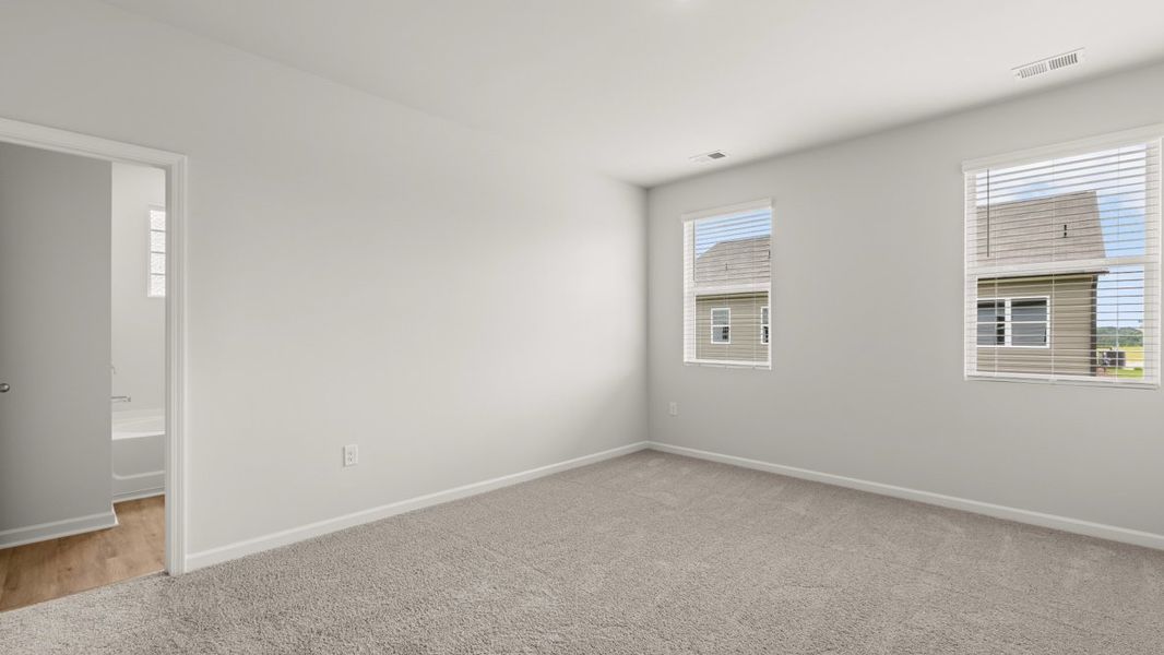 Representative unfurnished interior of a home built from the Booth by D.R. Horton in Liberty Crossing, Braselton (Image 25). Representative unfurnished interior of a home built from the Booth by D.R. Horton in Liberty Crossing, Braselton (Image 25).