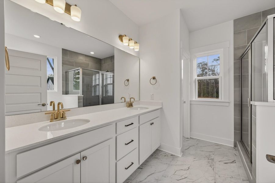 Furnished interior view inside a new home in Indigo Place, North Charleston (Image 12).