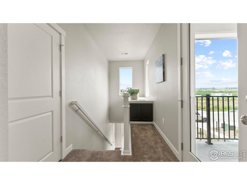 Furnished interior view inside a new home in , Longmont (Image 25). Furnished interior view inside a new home in , Longmont (Image 25).