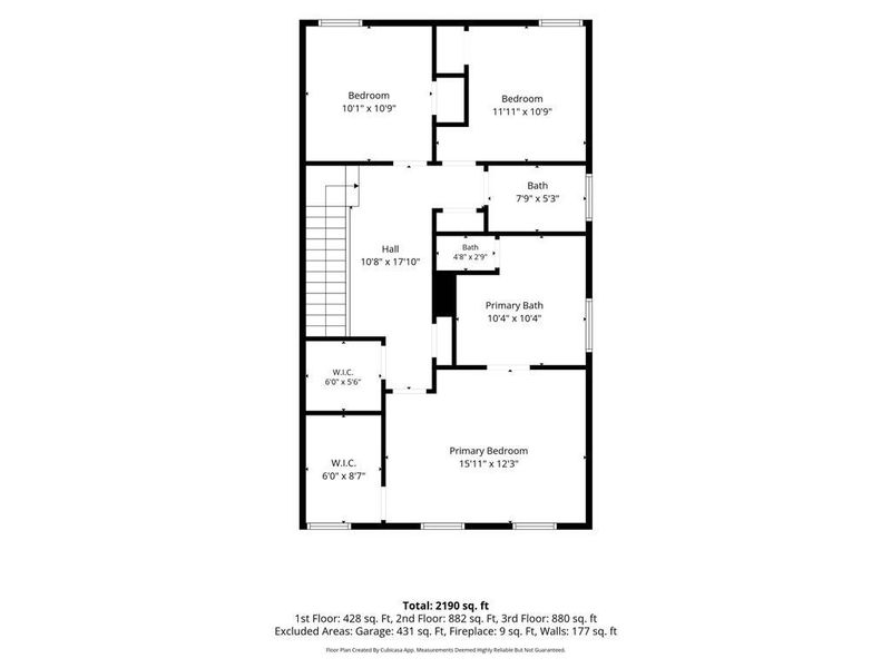 2D floor plan layout of this home in , Cumming, GA (Image 27).