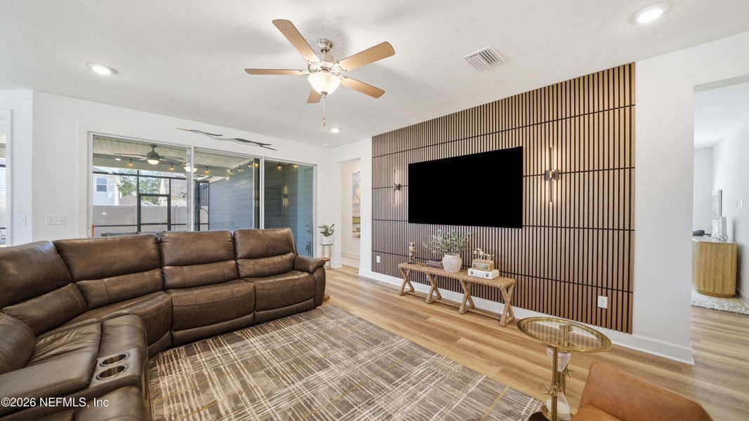 Furnished interior view inside a new home in Shearwater, St. Augustine (Image 49).