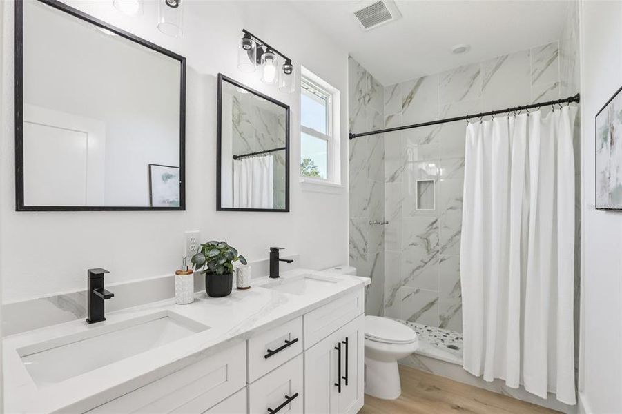 Furnished interior view inside a new home in , Tampa (Image 14).