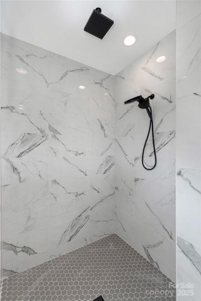 Basement features 2 bedrooms, 2 full bathrooms