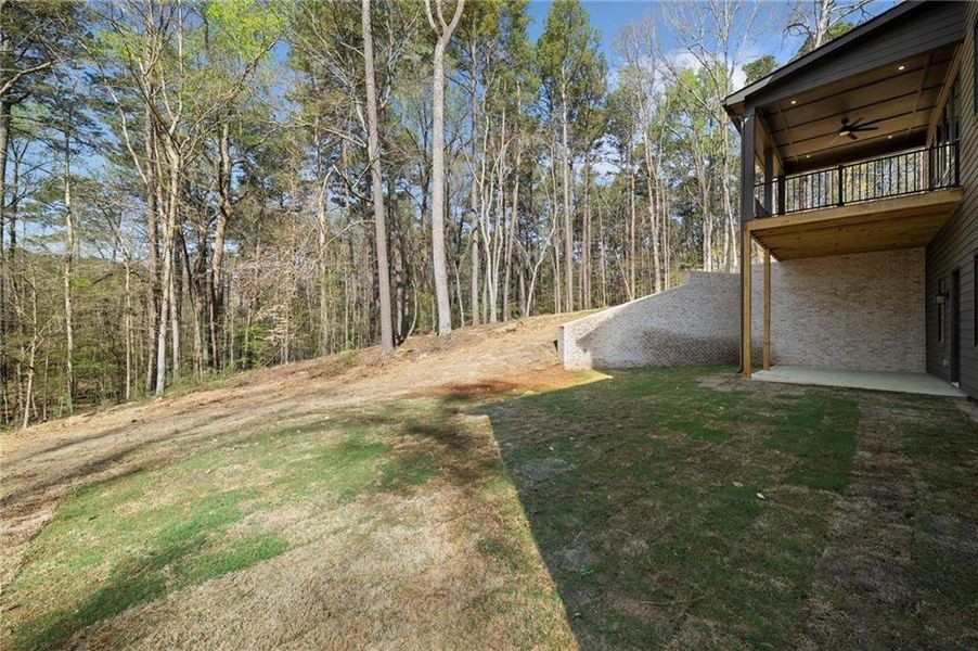 Exterior details and patio area of a home in , Acworth (Image 23).