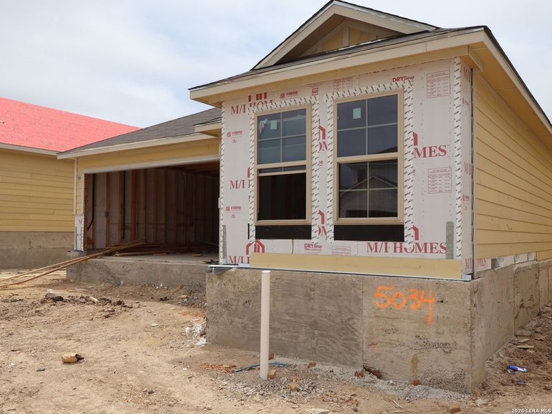 In-progress construction of a new home in Agave, San Antonio, TX (Image 31).