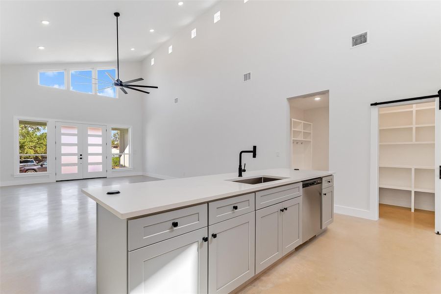 Furnished interior view inside a new home in , Marble Falls (Image 8).