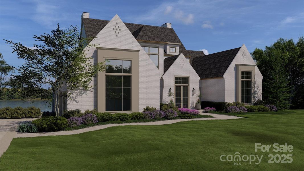Front exterior of a new home in , Sherrills Ford, NC, highlighting curb appeal (Image 19). Front exterior of a new home in , Sherrills Ford, NC, highlighting curb appeal (Image 19).