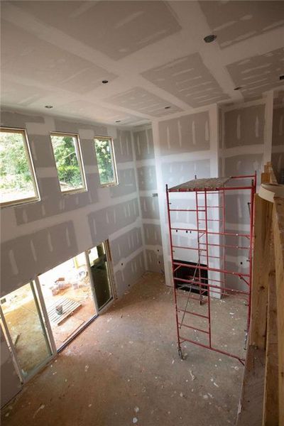 In-progress construction of a new home in , Monroe, GA (Image 16).