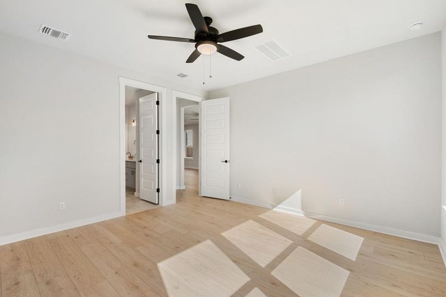 Spacious, unfurnished interior of a new home in Terrace Collection at Lariat, Liberty Hill (Image 23). Spacious, unfurnished interior of a new home in Terrace Collection at Lariat, Liberty Hill (Image 23).