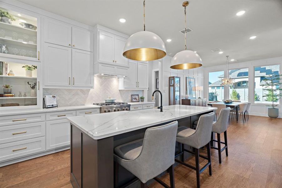 Furnished interior view inside a new home in , Argyle (Image 17).