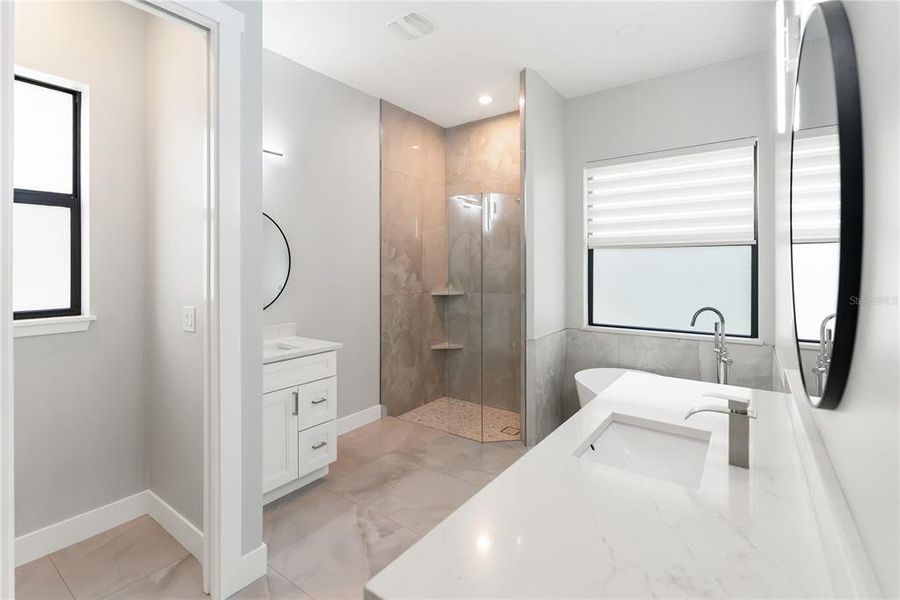 Furnished interior view inside a new home in , Port Charlotte (Image 32). Furnished interior view inside a new home in , Port Charlotte (Image 32).