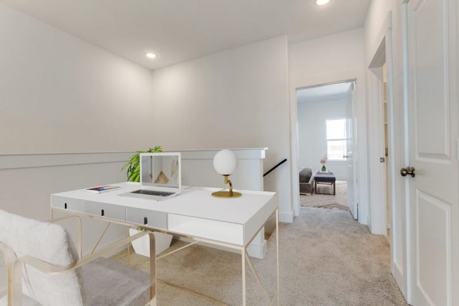 Furnished interior view inside a new home in Talia, Mesquite (Image 8).