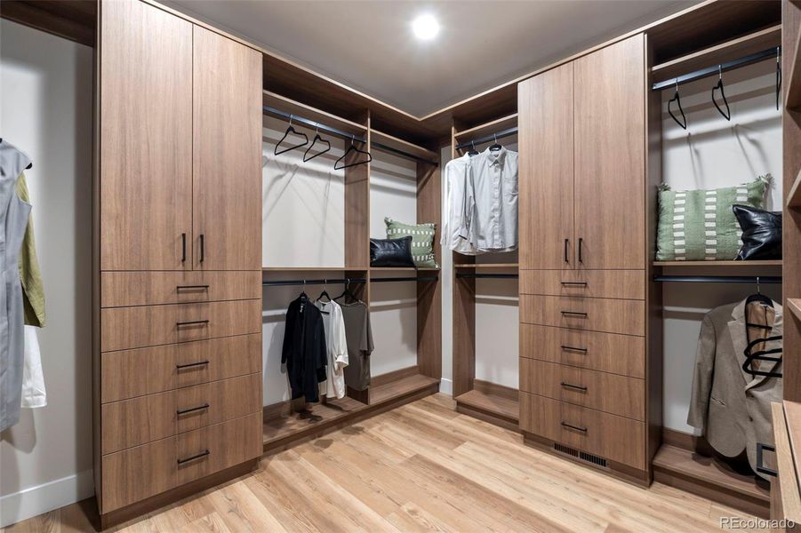 Primary bedroom closet