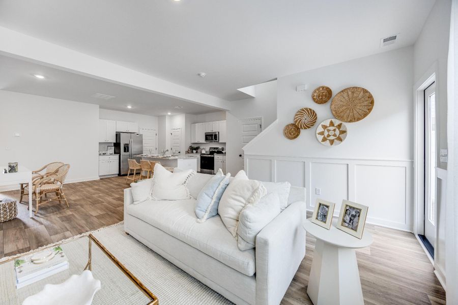 Furnished interior view inside a new home in Dawson Pointe, Summerville (Image 4).