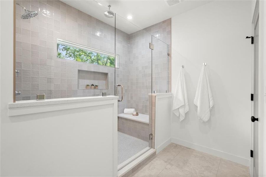 Furnished interior view inside a new home in , Atlanta (Image 17).