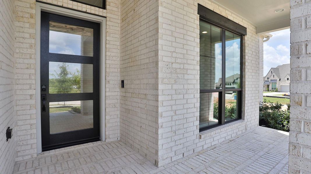 Exterior details and patio area of a home in Briarley, Montgomery (Image 3). Exterior details and patio area of a home in Briarley, Montgomery (Image 3).