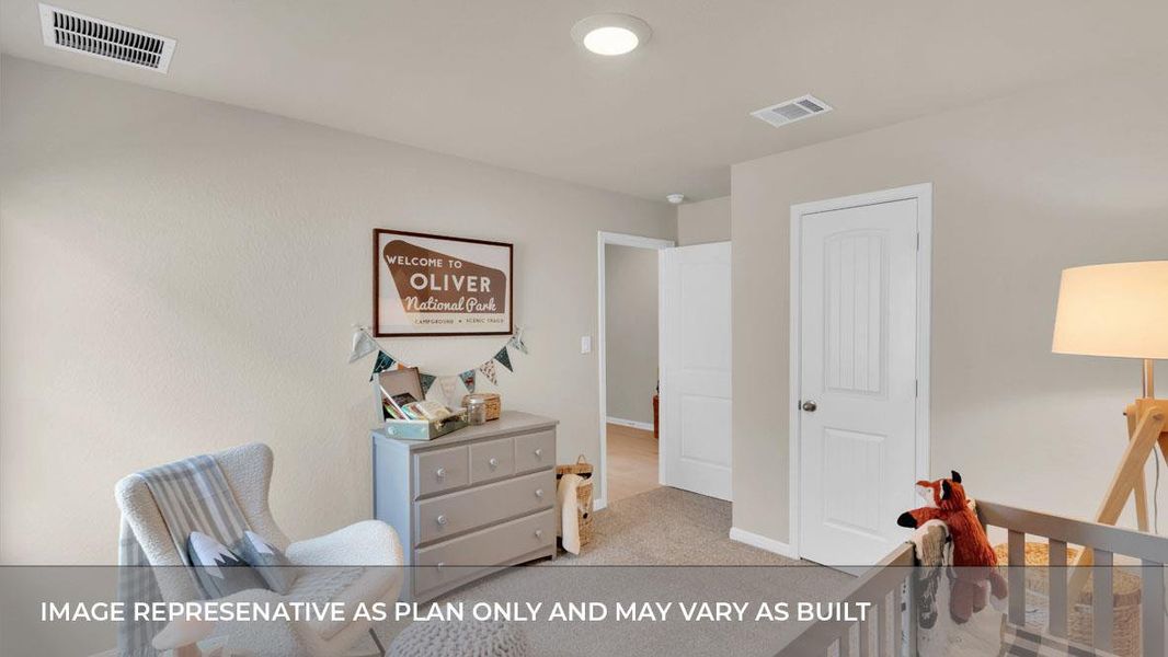 Furnished interior view inside a new home in Thunder Rock, Marble Falls (Image 9).