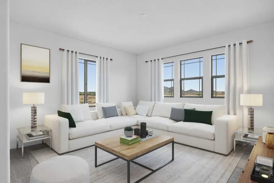 Furnished interior view inside a new home in Aloravita South, Peoria (Image 11).
