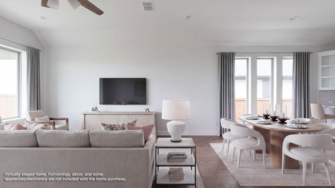 Furnished interior view inside a new home in Devonshire, Forney (Image 7).