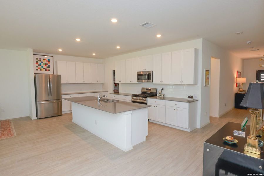 Furnished interior view inside a new home in Hidden Trails, Bulverde (Image 15).