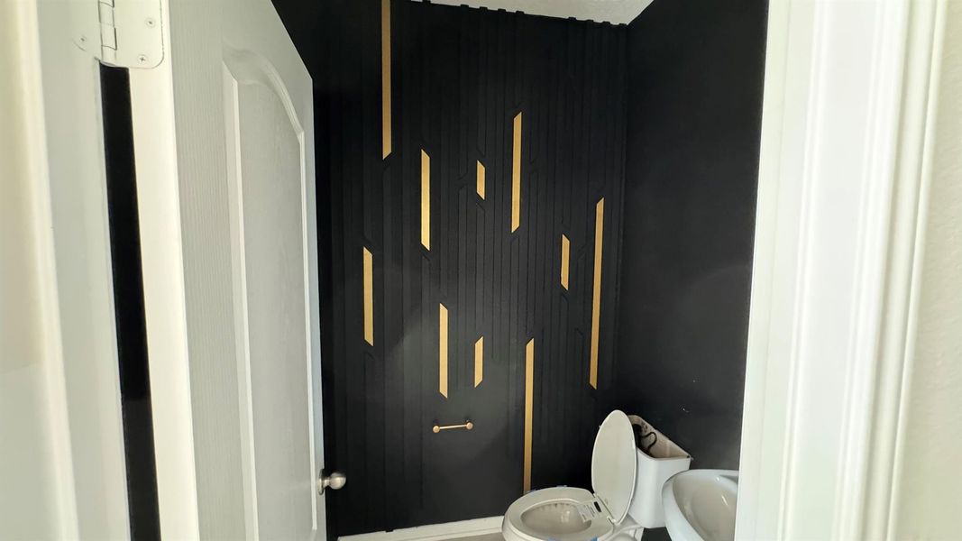 Close-up of interior finishes inside a home in , Houston (Image 5).