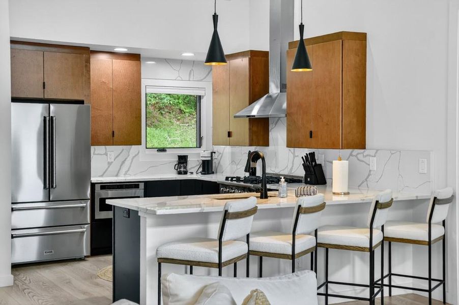 Furnished interior view inside a new home in , Blue Ridge (Image 14). Furnished interior view inside a new home in , Blue Ridge (Image 14).