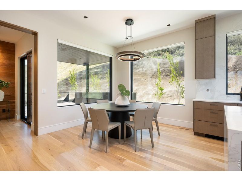 Furnished interior view inside a new home in , Boulder (Image 34).