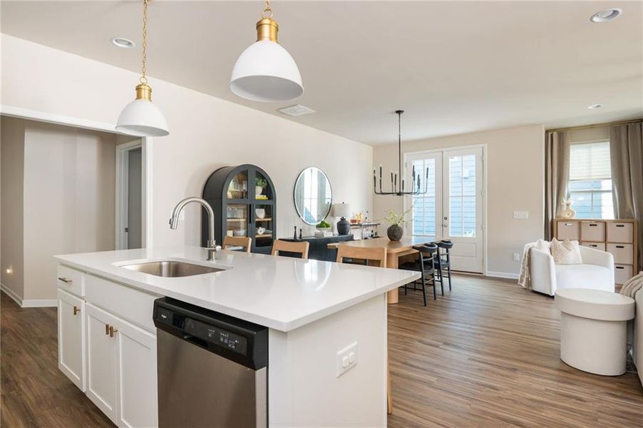 Furnished interior view inside a new home in Harmony, Auburn (Image 32).